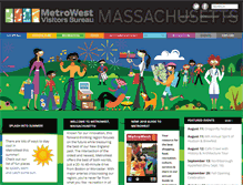 Tablet Screenshot of metrowestvisitors.org
